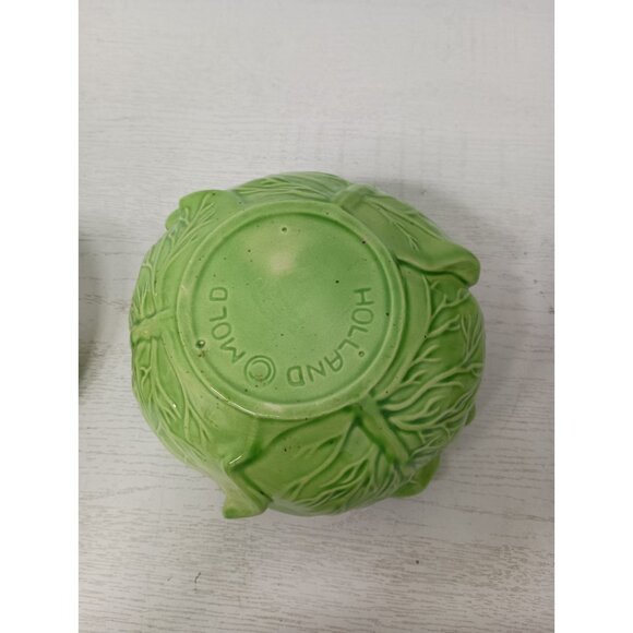 VTG 60s Covered White Rabbits Cabbage Serving Dish Retro Mid Century Modern - Picture 10 of 12